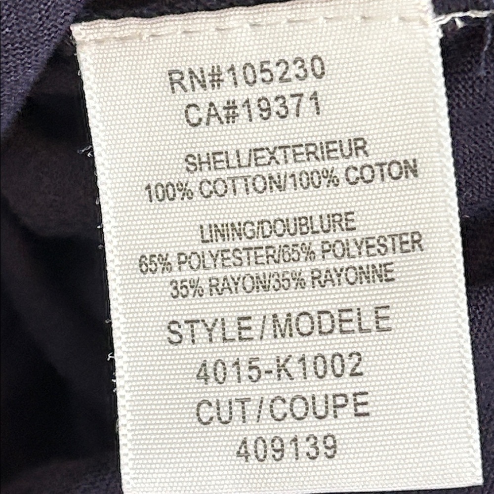 Joie NWT Blue Violet Elida dress. - Picture 6 of 6